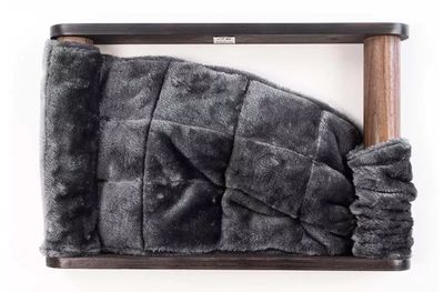 Katthylla hängmatta Lazy Wenge