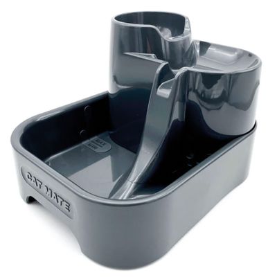 Cat Mate Vattenfontän 2 L Mörkgrå