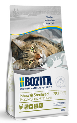 Bozita Indoor & Sterilised Chicken 400 g