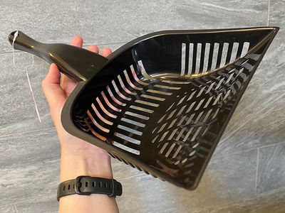 Svart spade XL