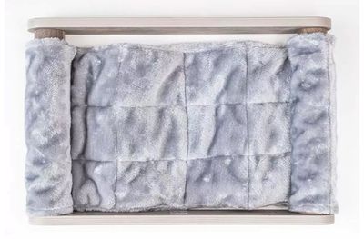 Katthylla hängmatta Lazy Grey