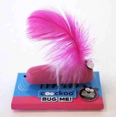 Kattleksak coockoo bug me (flera färger)