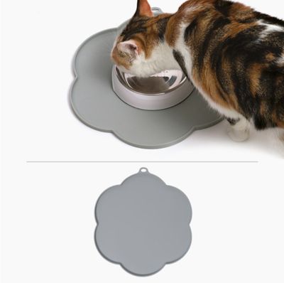 CatIt underlägg flower grå