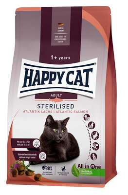 HappyCat Adult sterilised, lax, 4 kg