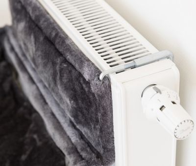 Elementsäng för stora katter, grå plysch