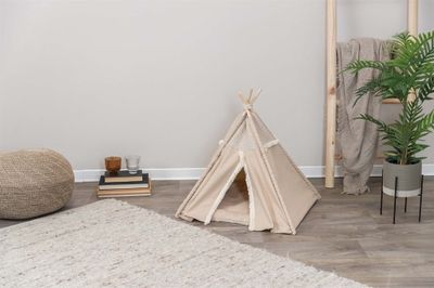 Boho tipi kattbädd lekplats