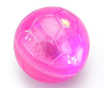 Kattleksak blinkande boll Rosa