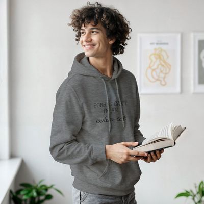 Supercat Hoodie Indoor cat, grå 3XL