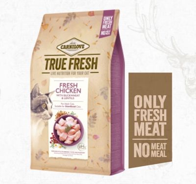 Carnilove TRUE FRESH Cat chicken 4,8 kg