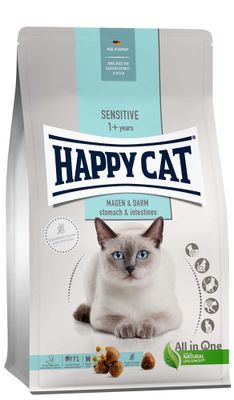HappyCat Care Mage och Tarm 1,3 kg
