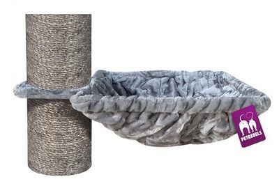 PetRebels hängmatta square XL Royal Grey