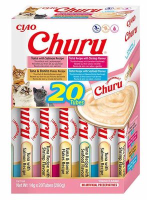 Churu blandad 20-pack Seafood