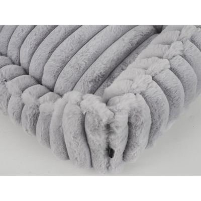 Kattsäng Grey Ripple Square ljusgrå