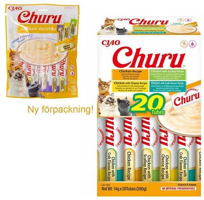 Churu blandad 20 st Chicken