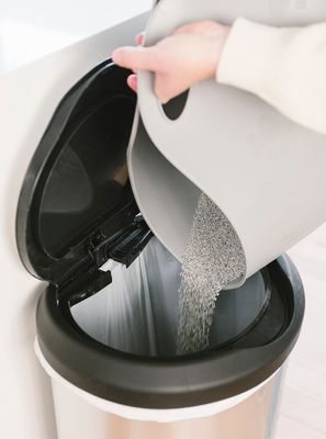 Litter Genie Kattlåda grå