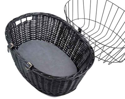 Cykelkorg i rotting med dyna