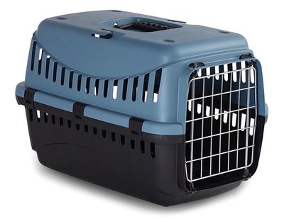 Transportbur katt ECO blå, 8 kg