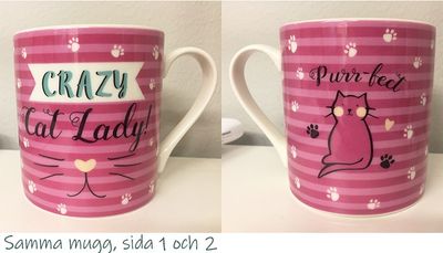 TeMugg Crazy Cat Lady / Purrfect