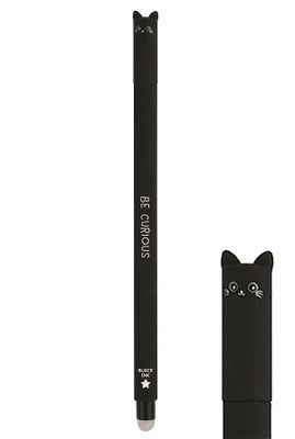 Erasable gel pen katt svart