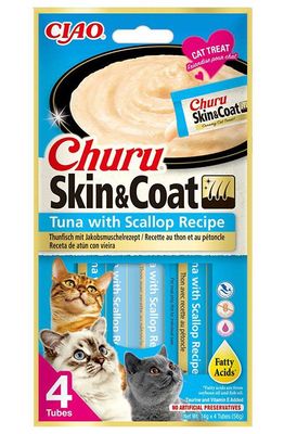 Churu Skin & Coat, Tuna and Scallop