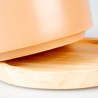 Kattmatskål Stone Timber Rosa