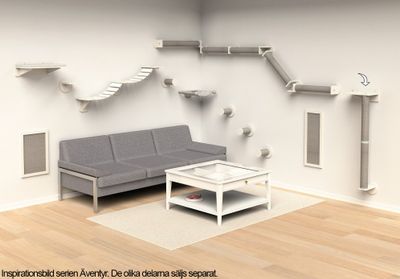 Klättervägg Katt Äventyr - Set 1