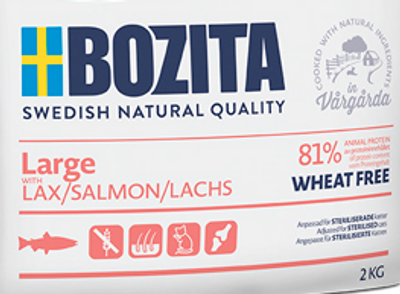 Bozita Large Wheat Free Salmon 2 kg