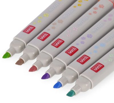 Överstrykningspennor kattmotiv