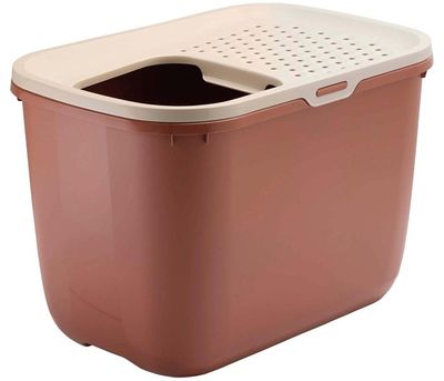 Kattlåda HOPIN Pink Tuscan