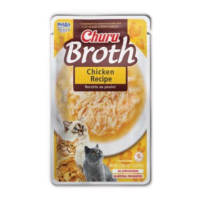 Churu Sidedish Broth med Kyckling