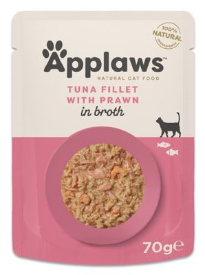 Applaws Tuna Fillet with Prawn 70g