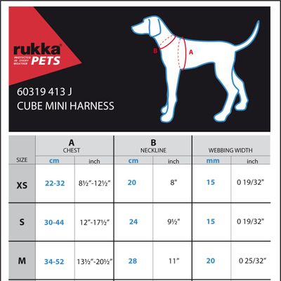 Rukka Cube Mini Harness XS