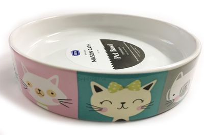 Pawtrait kattmatskål med låg kant