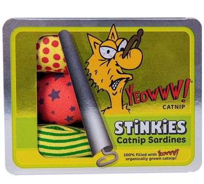 Yeowww Tin Of Stinkies kattleksaker