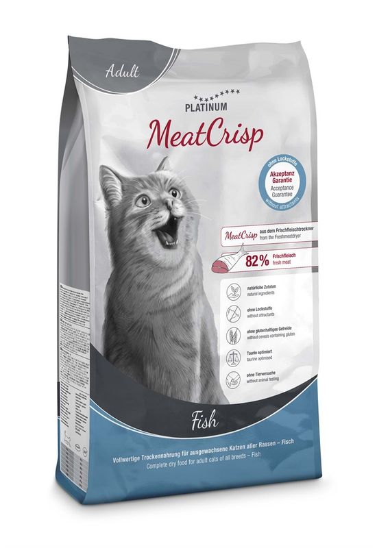 Platinum Cat MeatCrisp Adult Fish 3 kg