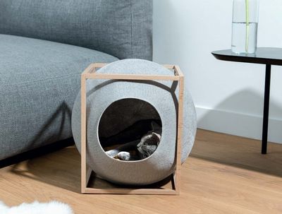 Le Cube Light Grey - Meyou Paris