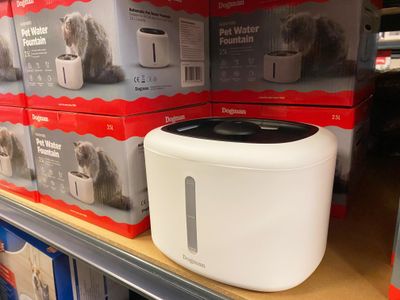 Vattenfontän Vit-Svart USB-drift