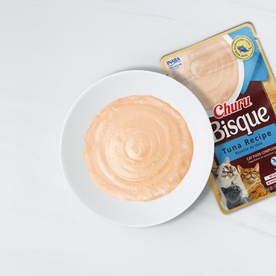 Churu Bisque med kyckling och oxkött