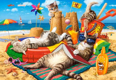Summer Cats, Pussel 1000 bitar