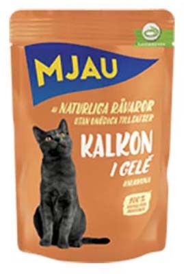Mjau mix gele köttsmaker 12 x 85 gram