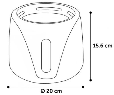 Vattenautomat Adriana, med sensor