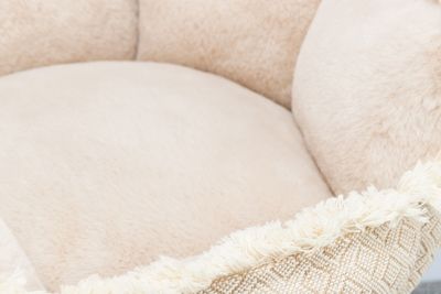 Boho kattsäng med kant