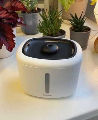 Vattenfontän Vit-Svart USB-drift