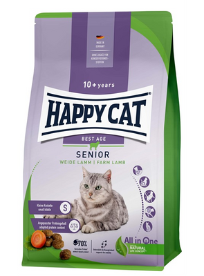 HappyCat Senior, lamm, 4 kg