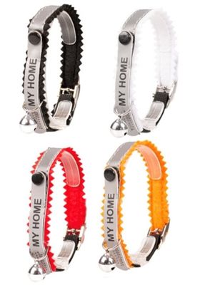 Katthalsband MyHome med reflex Orange