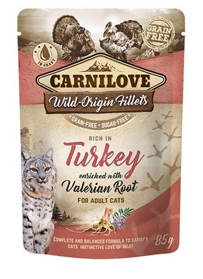 Carnilove Cat Turkey with Valeriana 85g