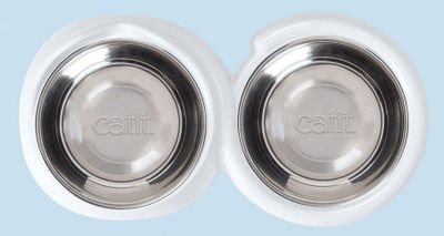 CatIt Pixi kattmatskålar dubbel