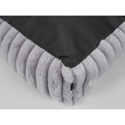 Kattsäng Grå Ripple Square