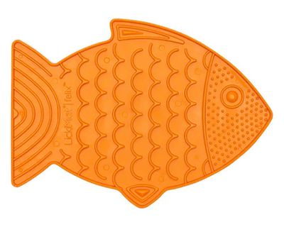 Lickimat Cat FISK orange 22 x 15 cm