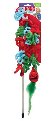 Kong Cat JUL Teaser Loopz Röd/Grön